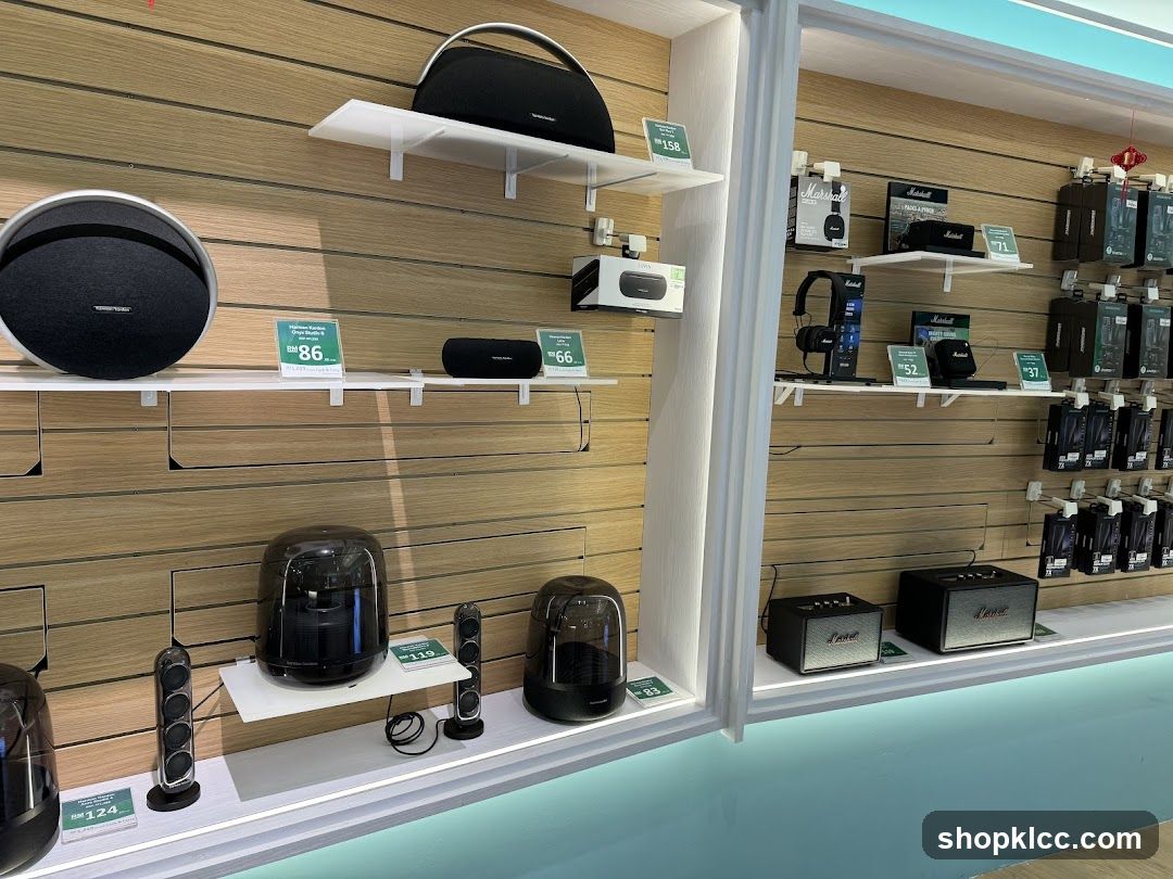 Audio Equipment Display