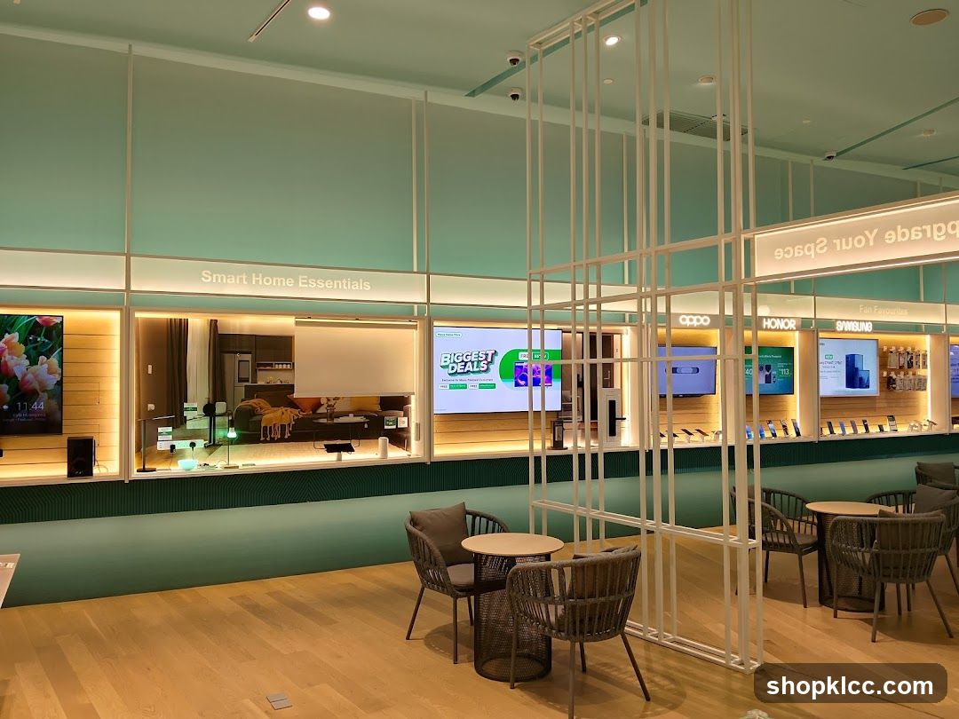 Electronics Store Interior