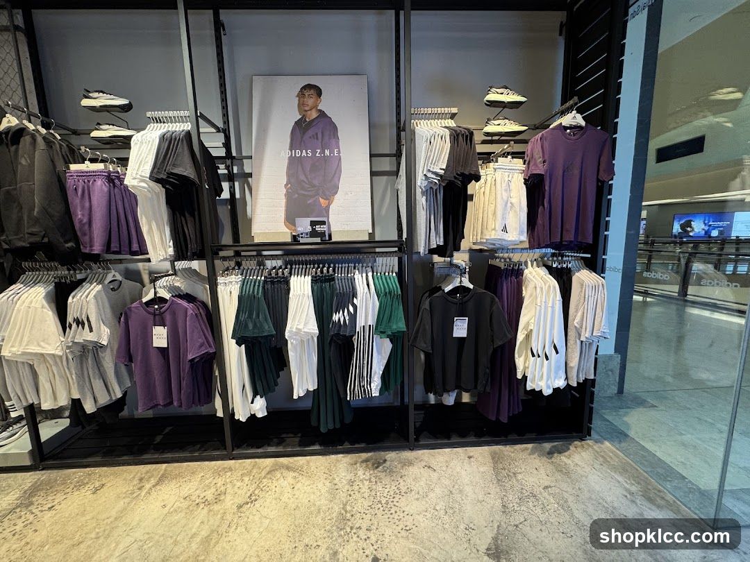Adidas Apparel Display