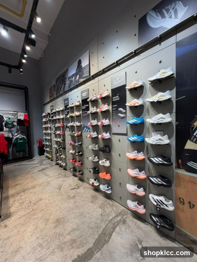 Adidas Shoe Store Interior