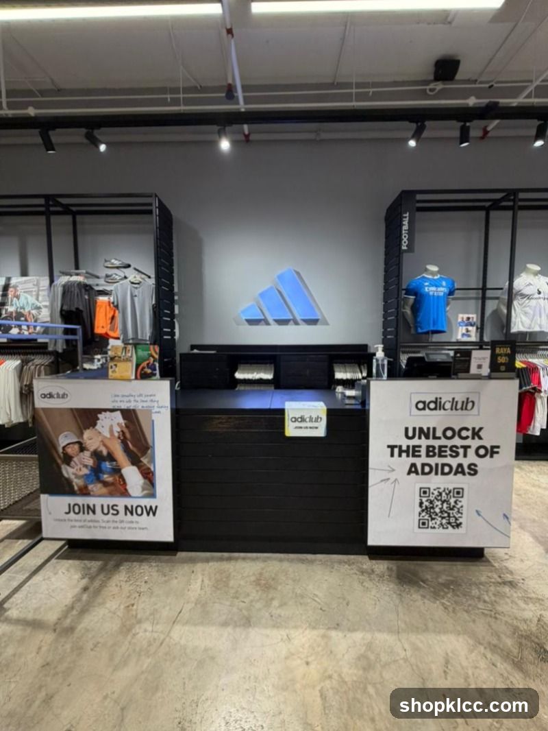 Adidas Store Interior