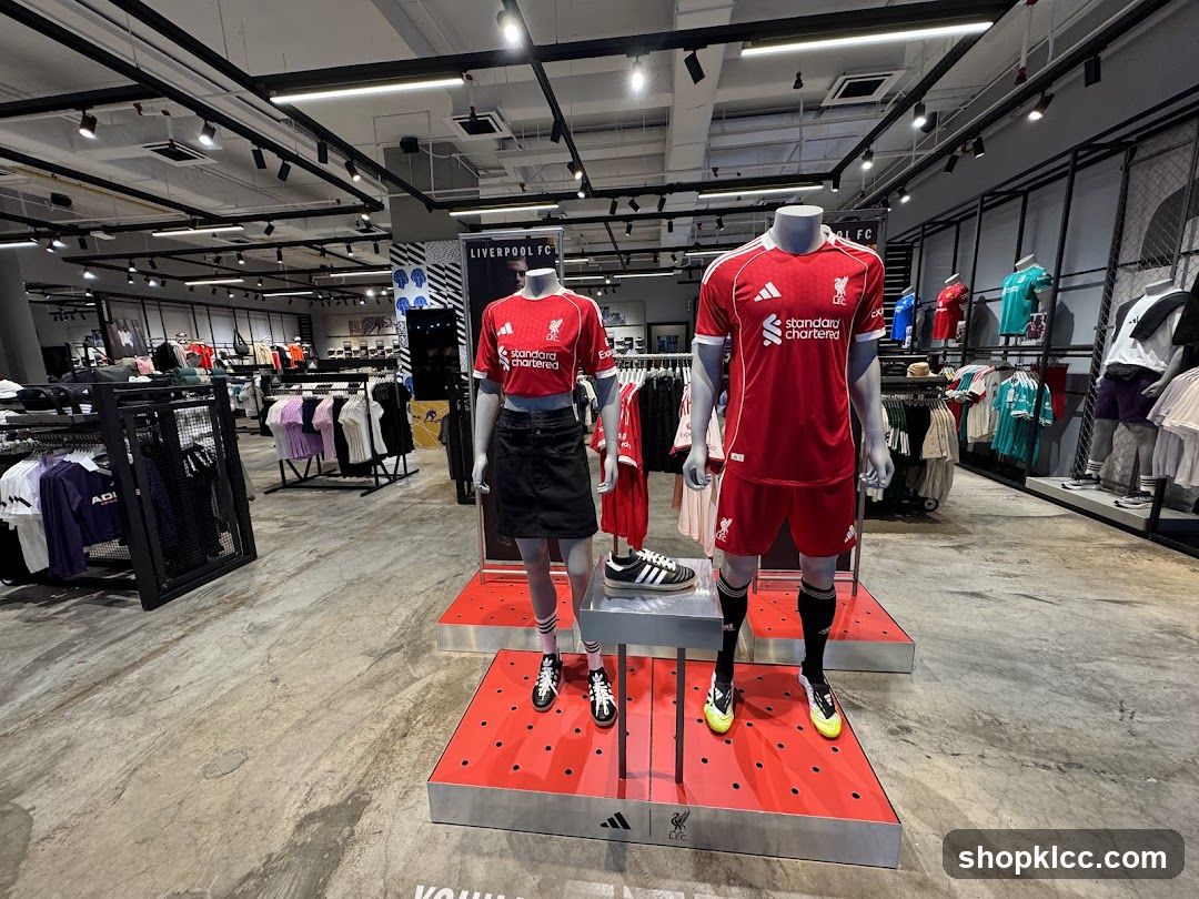 Sports Apparel Store Interior