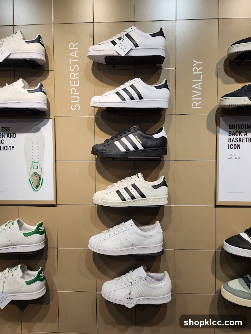 Adidas Sneakers Display
