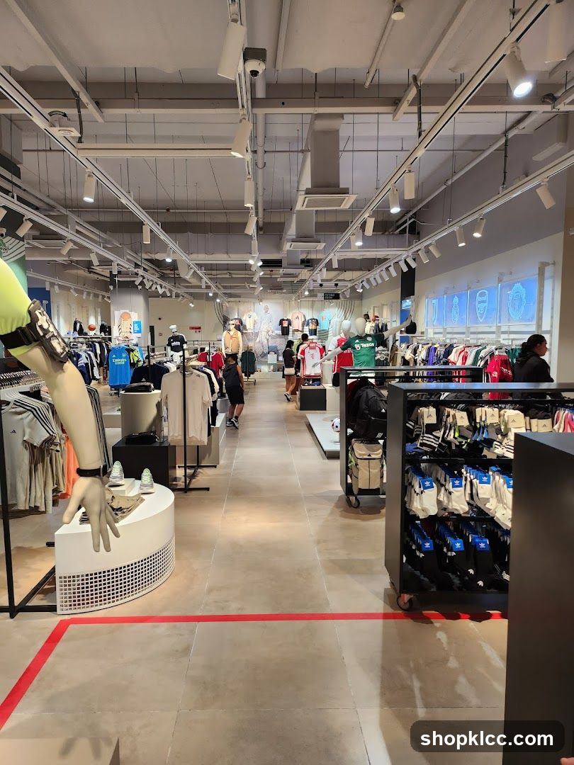 Sports Apparel Store Interior