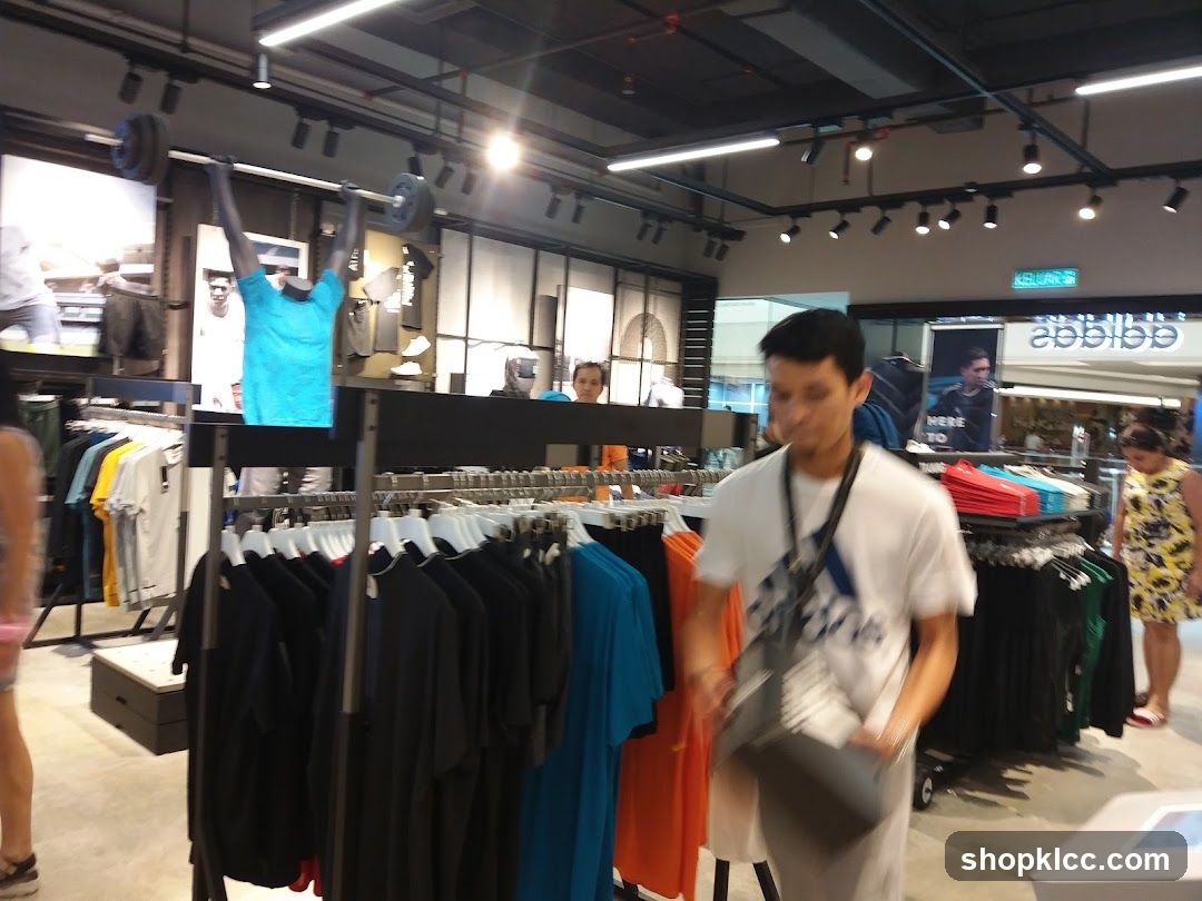 Adidas Store Interior