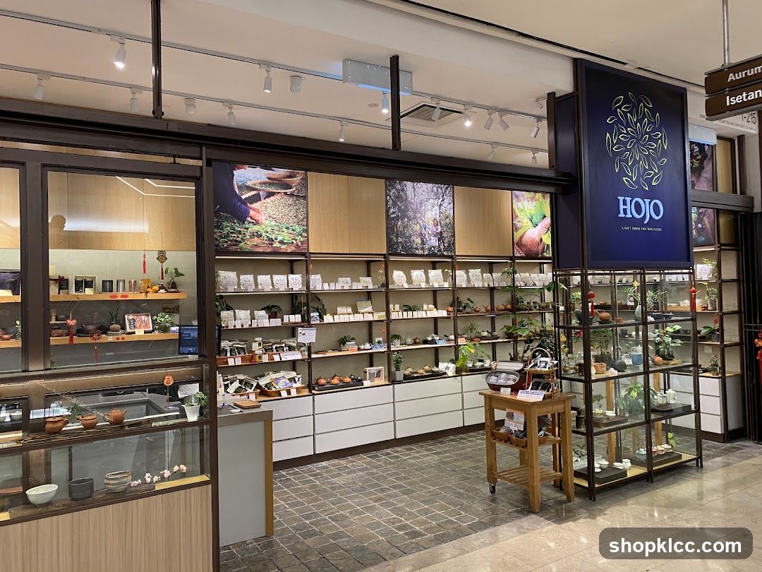 HOJO Tea Shop Interior