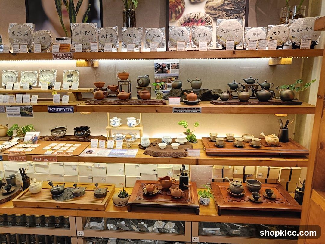 Tea Shop Display