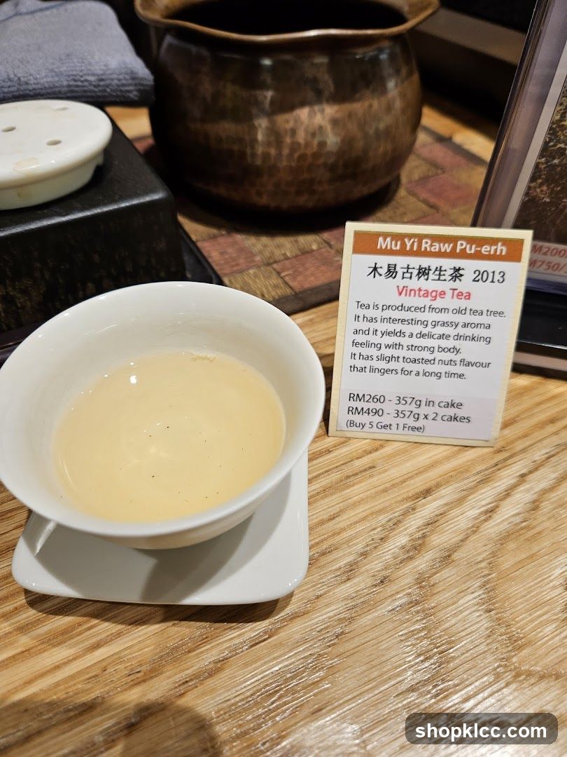 Vintage Tea Description