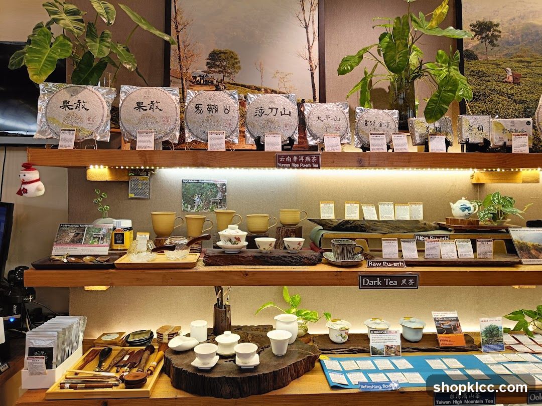 Tea Shop Display