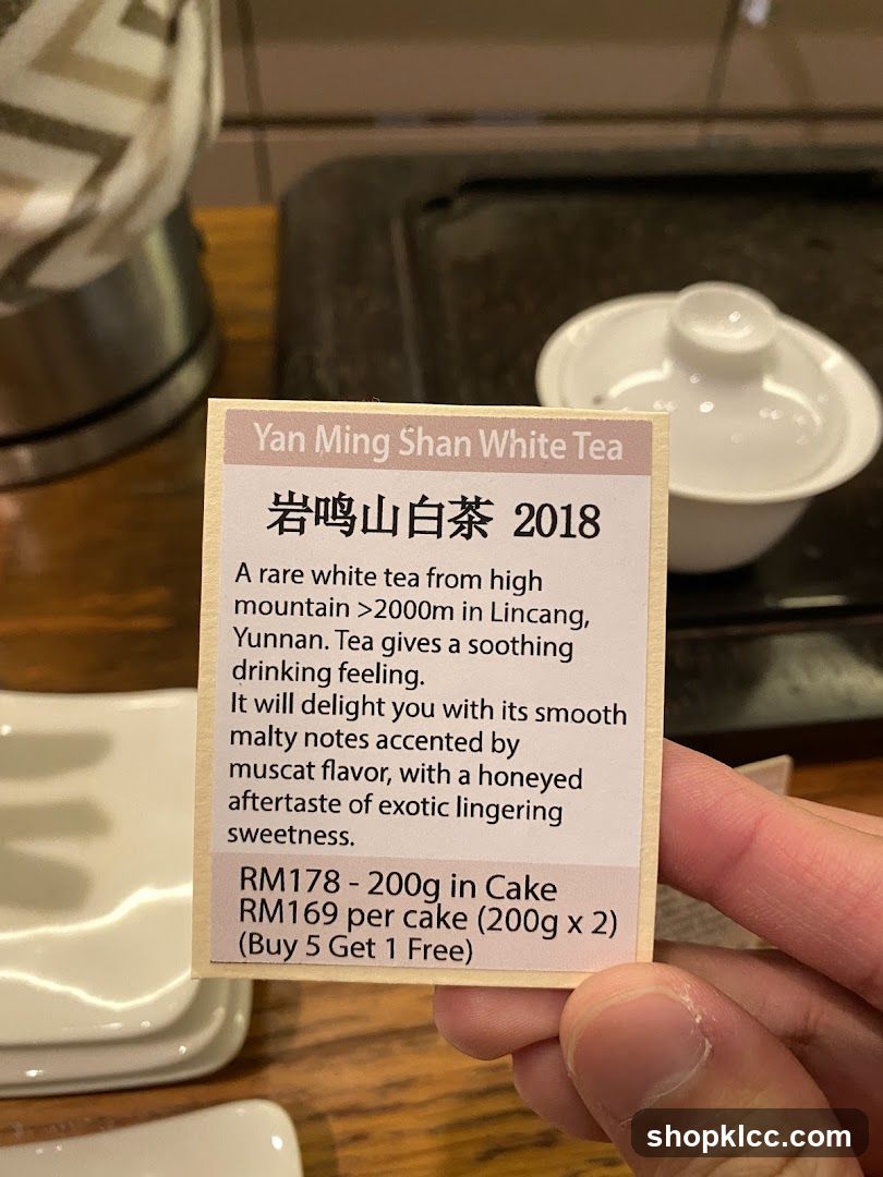 Yan Ming Shan White Tea