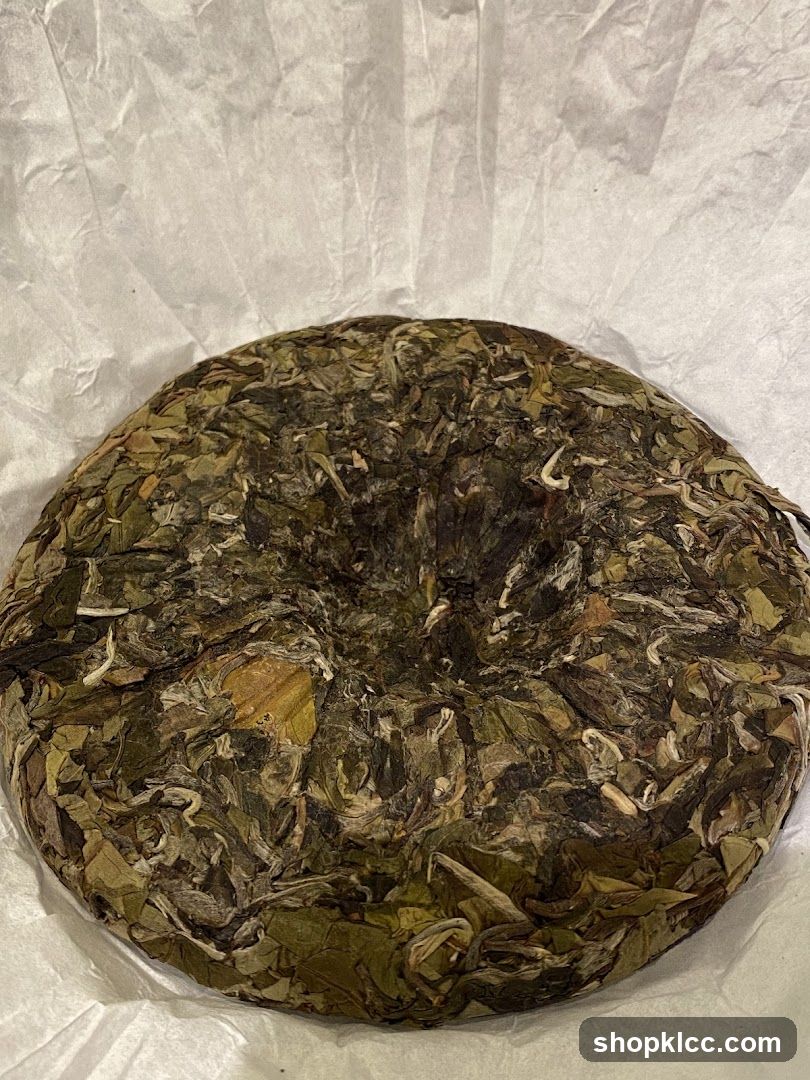 Pressed White Tea Cake