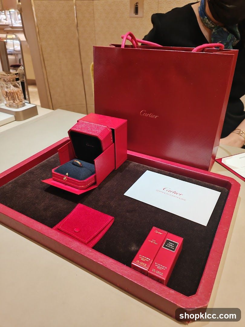 Cartier Purchase Display