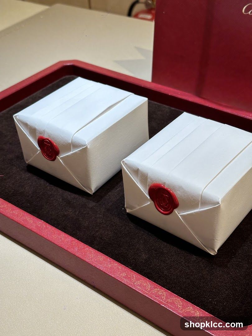 Cartier Gift Boxes