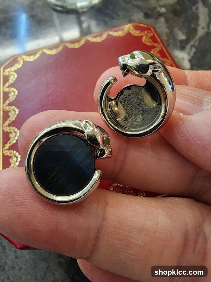Panther Head Cufflinks