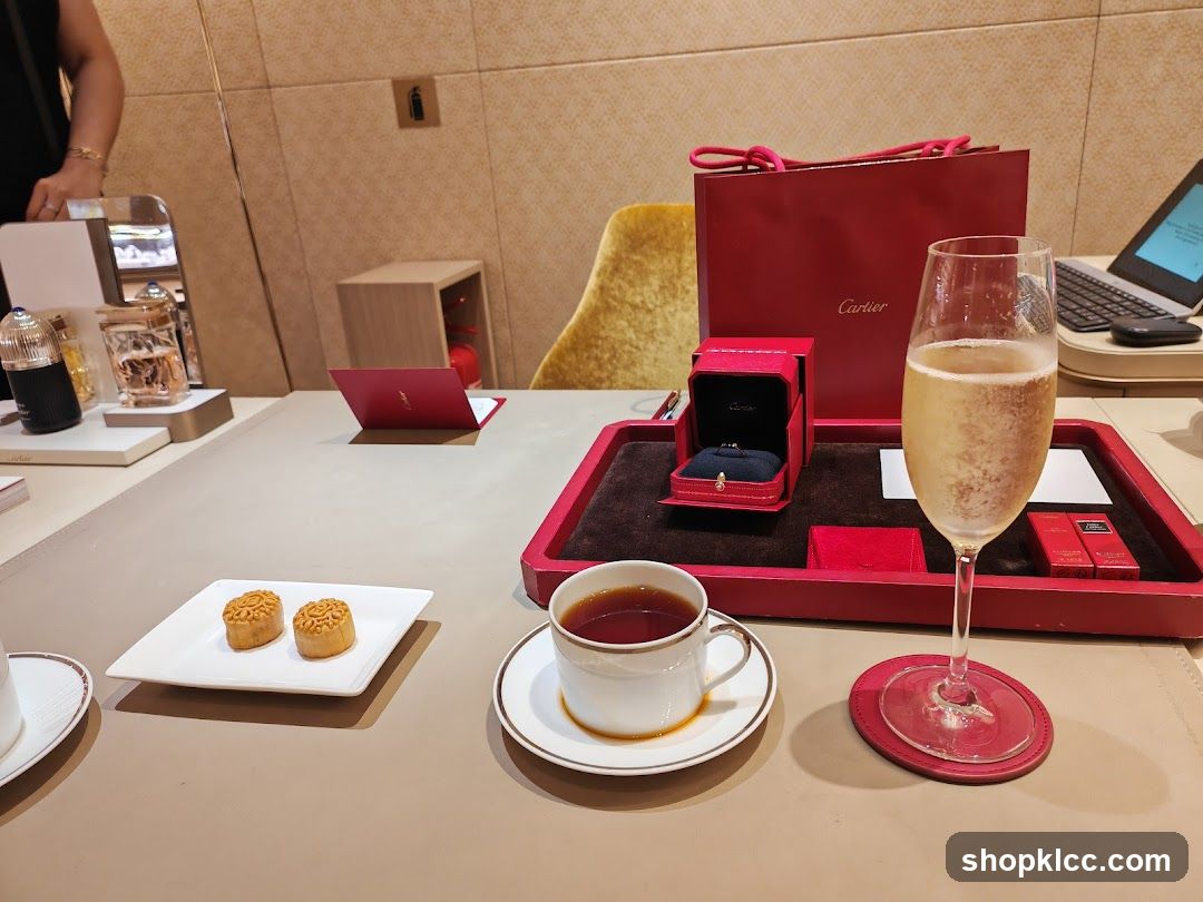 Cartier Ring Presentation with Refreshments