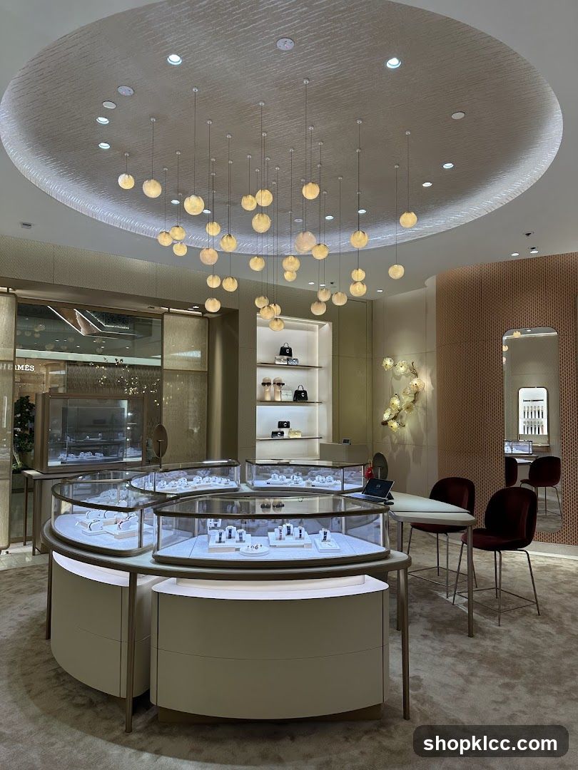Luxury Jewelry Store Interior