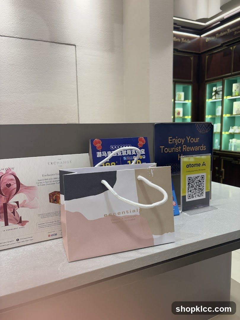 Shopping Bag and Promotional Materials