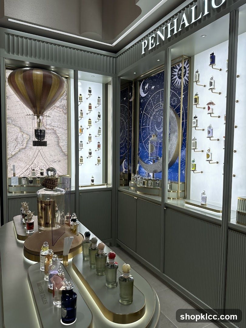 Penhaligon's Perfume Display