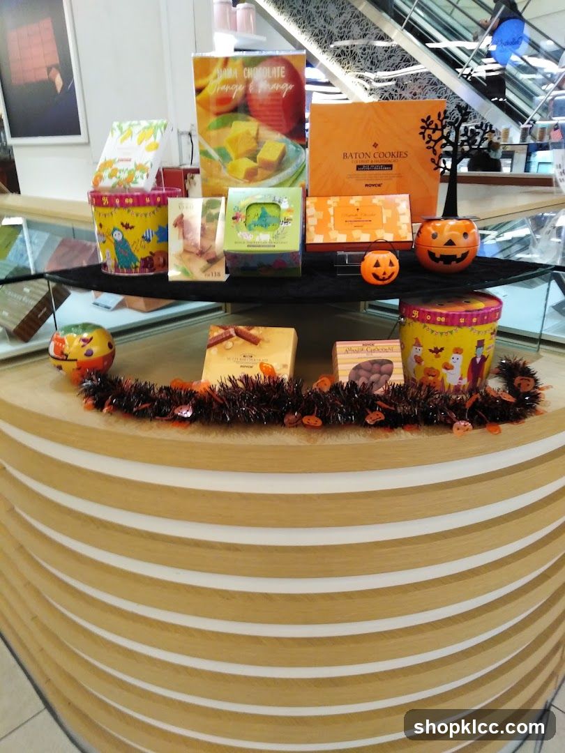Halloween Themed Confectionery Display