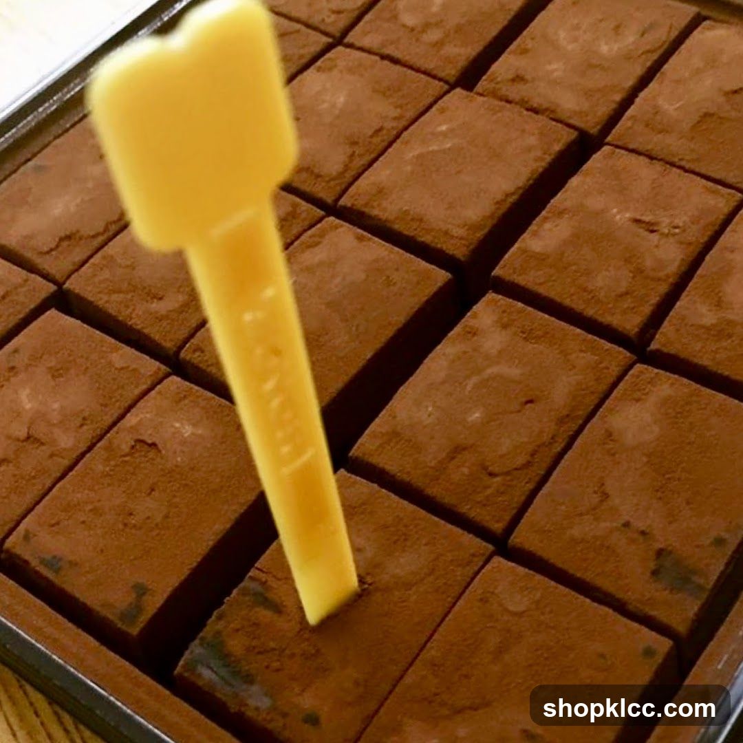 Chocolate Truffles with Yellow Topper