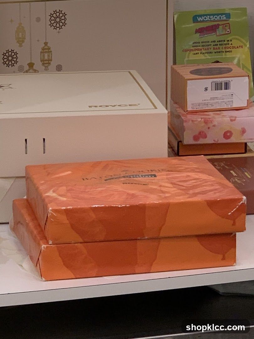 Gift Boxes and Watsons Promotion