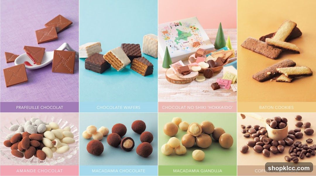 Assortment of Chocolates and Cookies