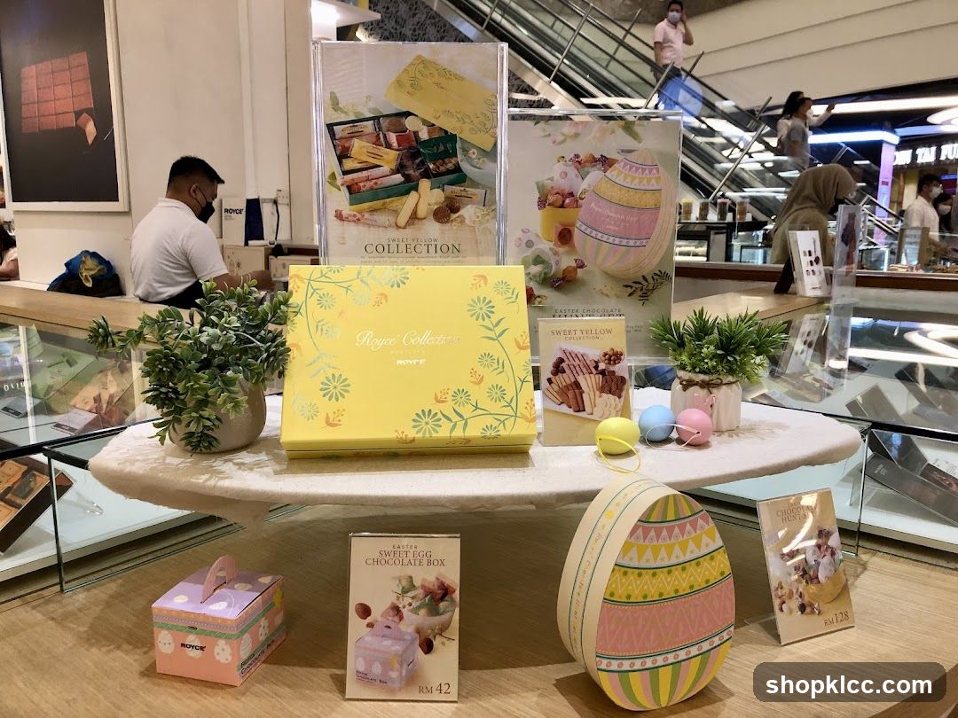 Easter Chocolate Display