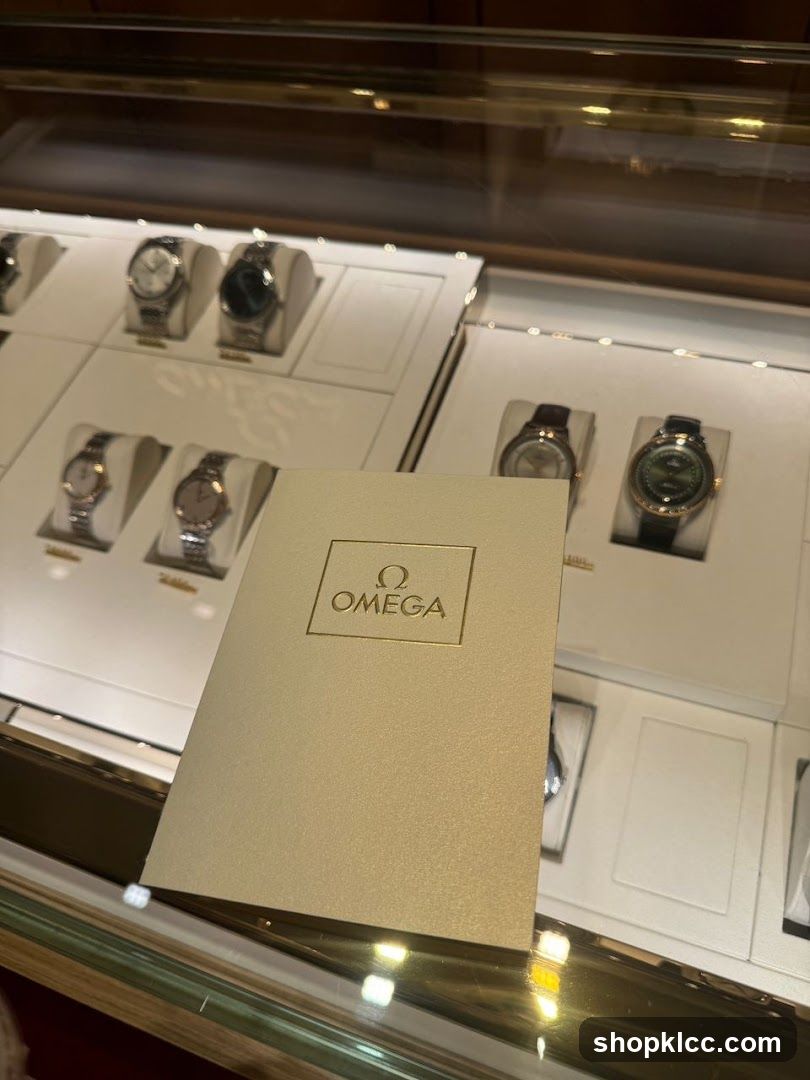 Omega Watches Display