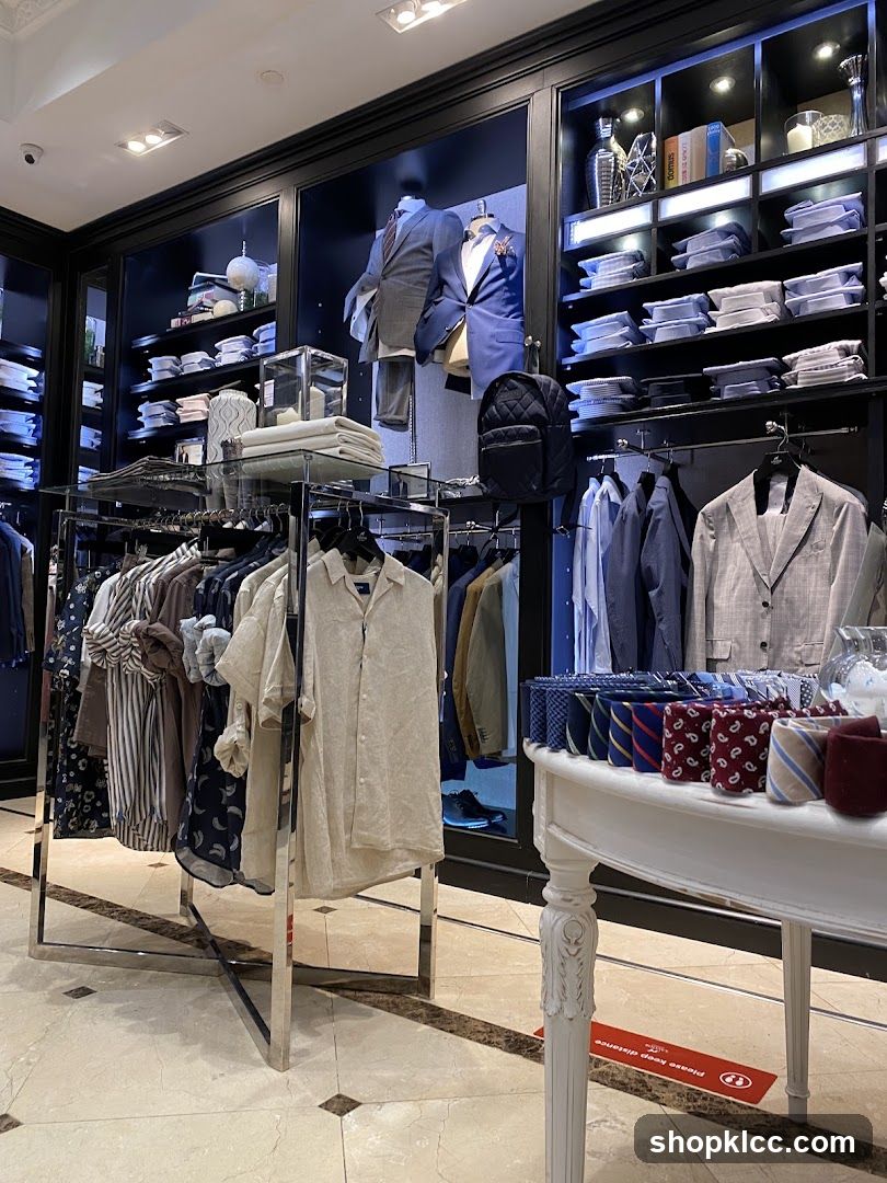 Men's Clothing Store Display