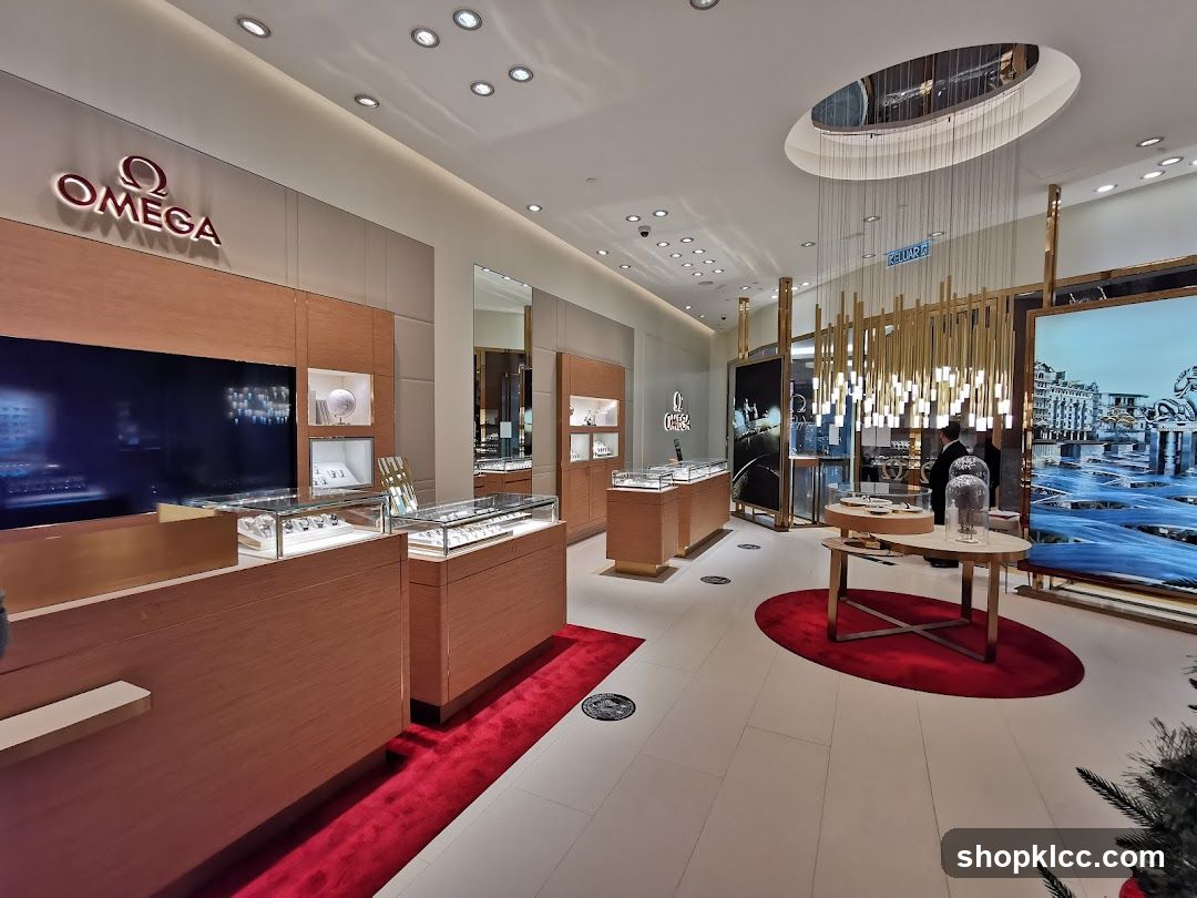 Omega Watch Store Interior
