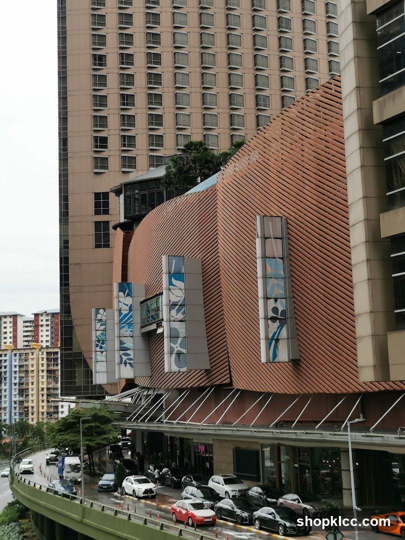 Modern Building Facade with Cityscape