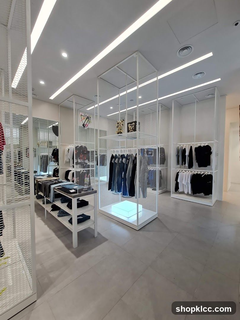 Modern Clothing Store Interior