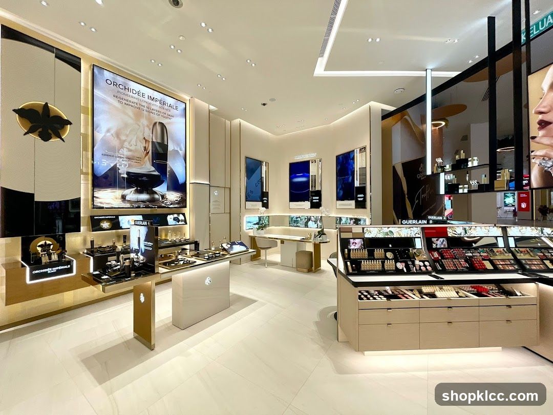 Guerlain Cosmetics Store Interior