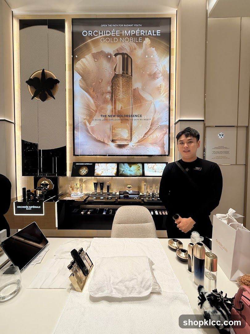 Guerlain Orchidée Impériale Display