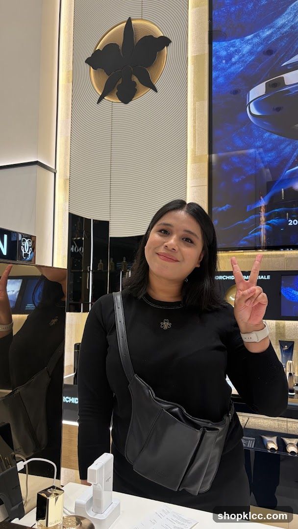 Woman Posing in a Store