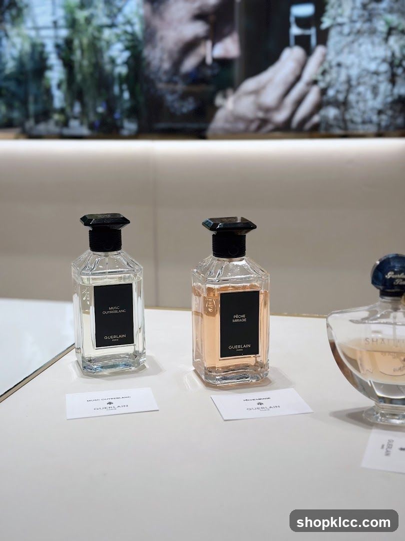 Guerlain Perfume Display