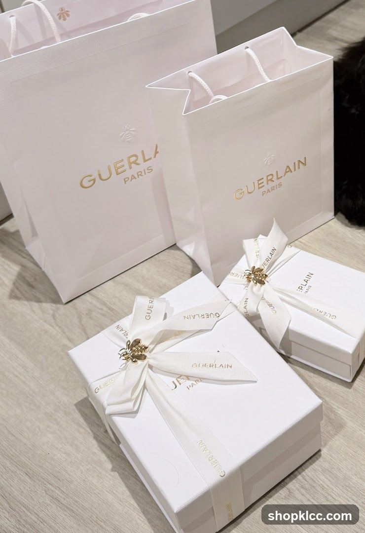 Guerlain Gift Boxes and Bags