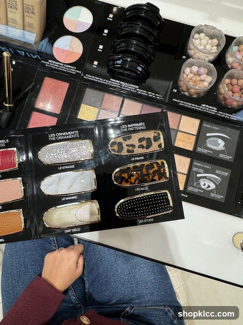 Guerlain Makeup Display
