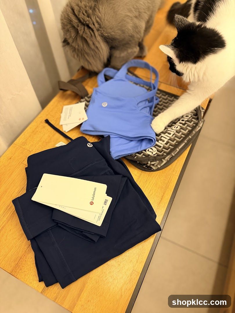 Lululemon Apparel with Cats