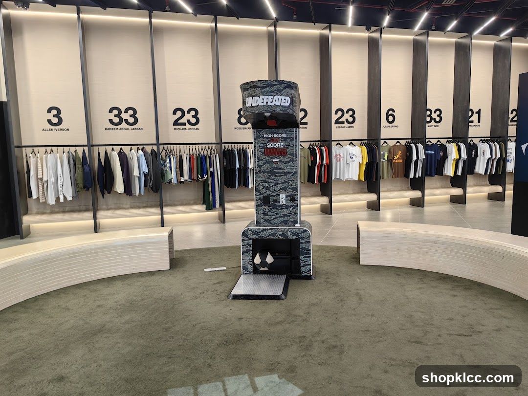 Sports Apparel Store Interior