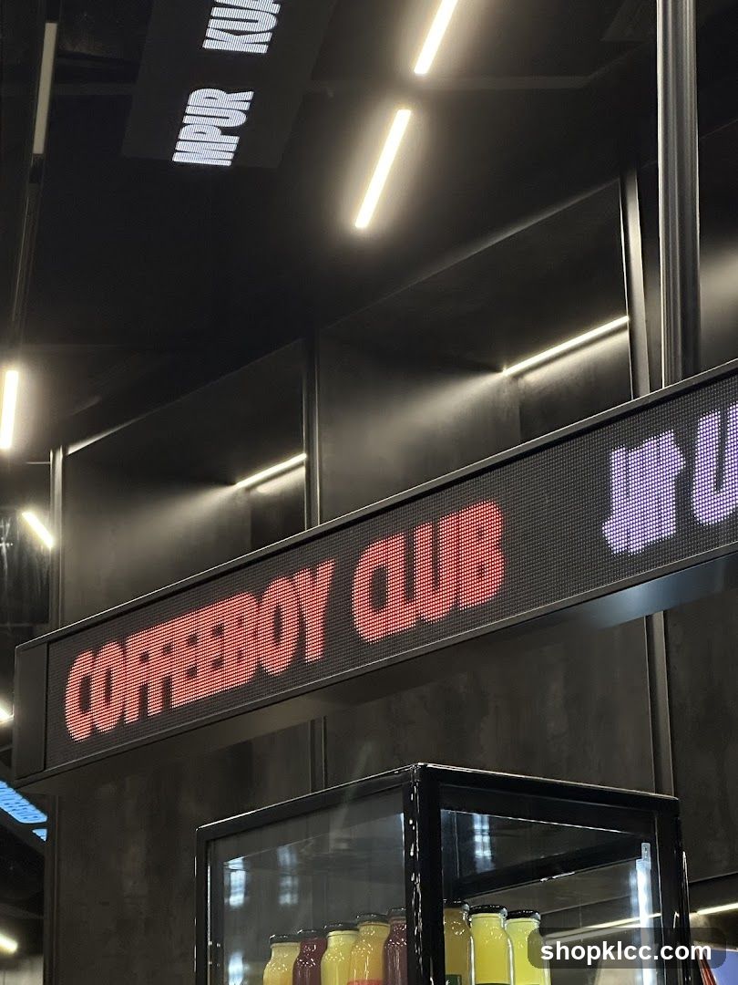 Coffeeboy Club Signage