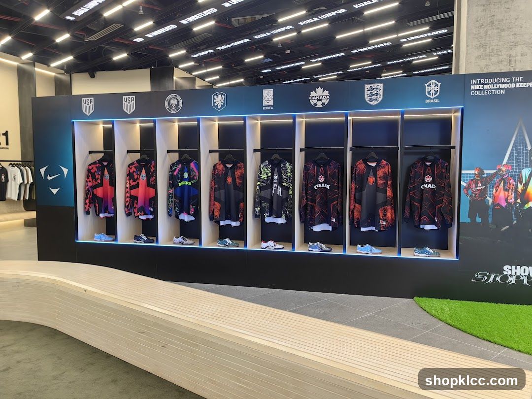 Nike Hollywood Keeper Collection Display