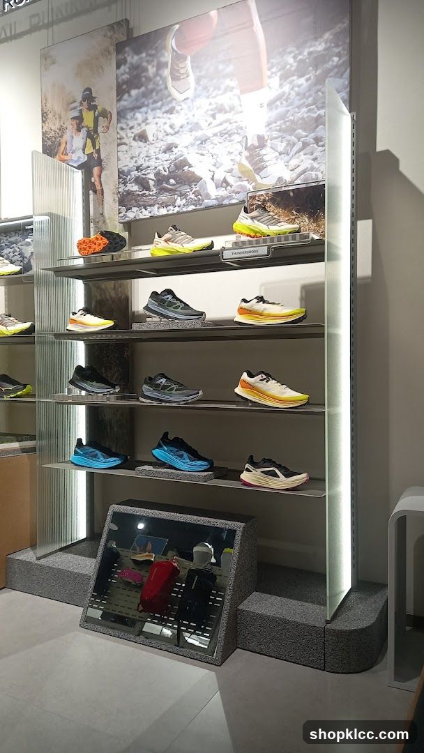 Running Shoe Display