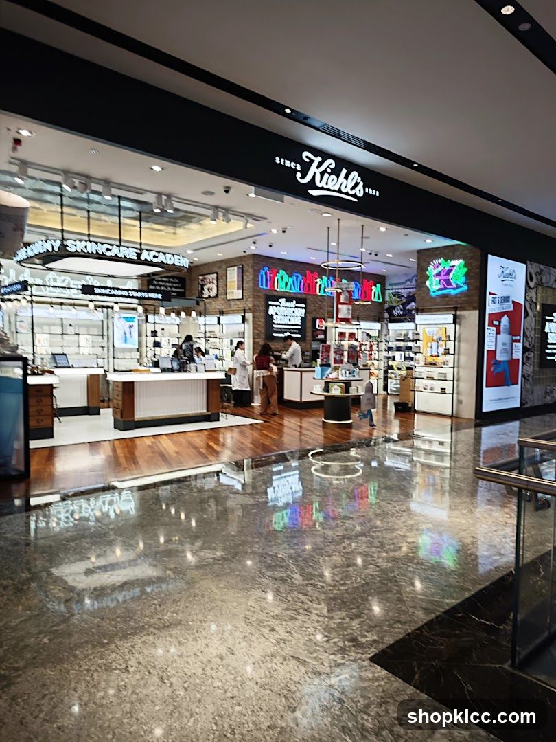 Kiehl's Store Interior