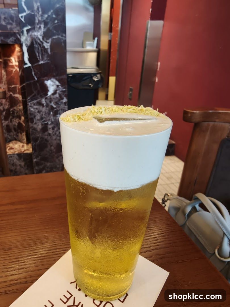 Cream Topped Drink