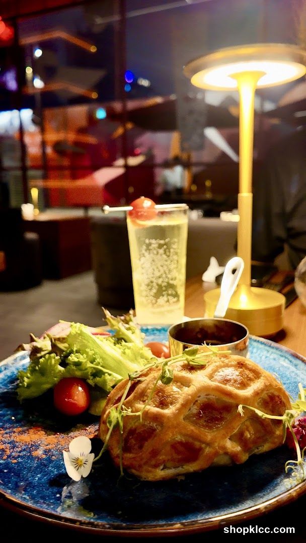 Gourmet Meal with Drink