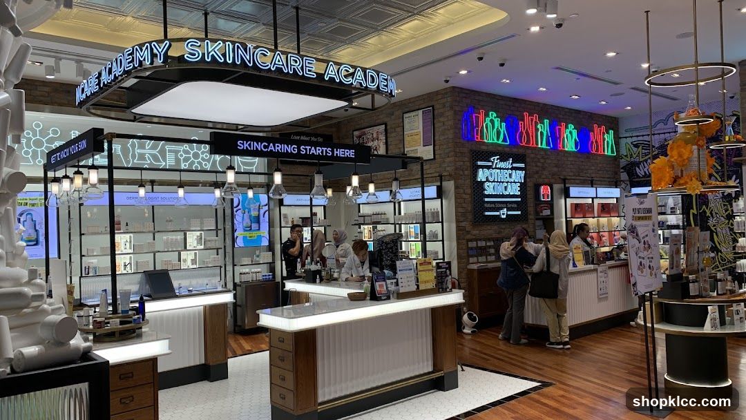 Skincare Academy Store Interior