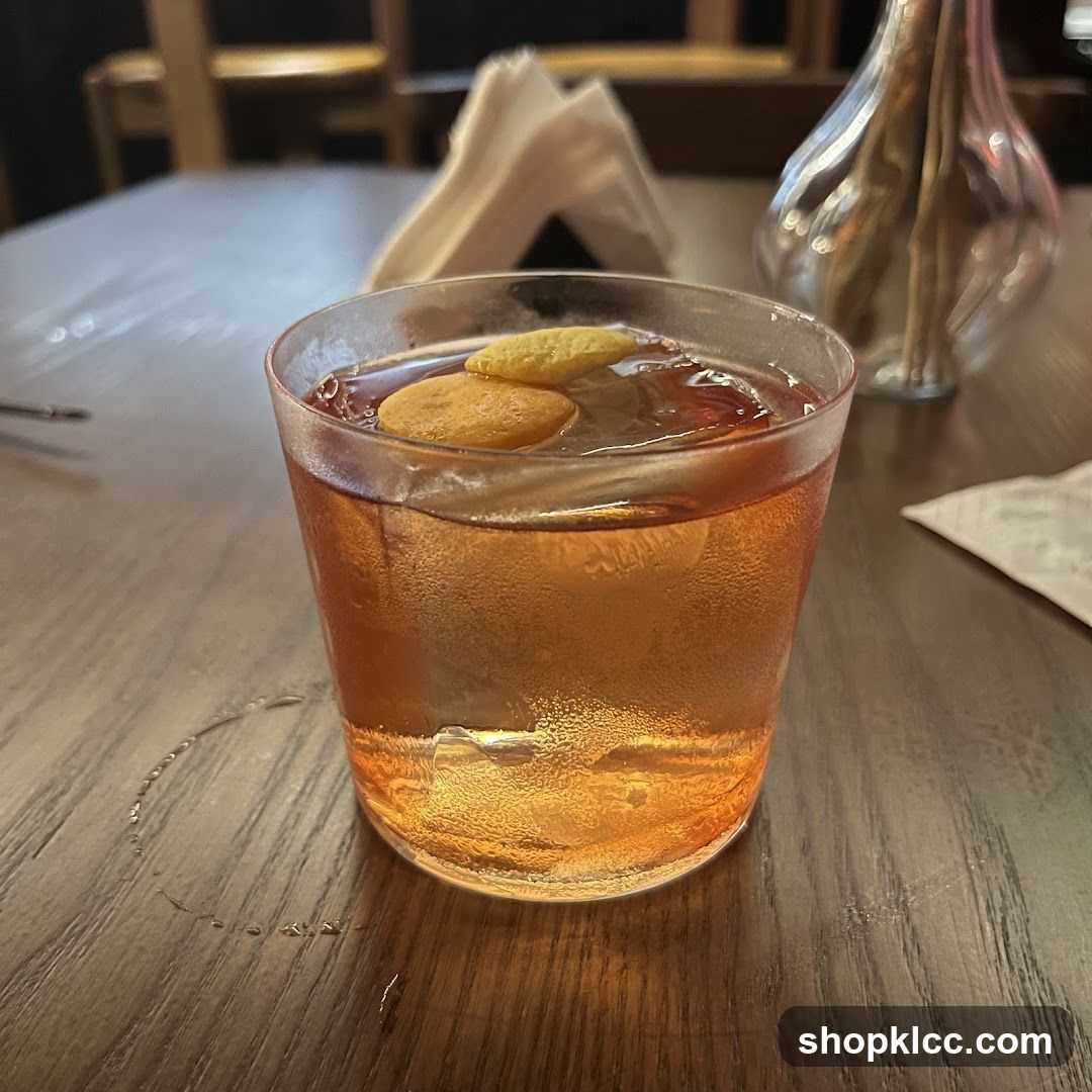 Cocktail with Garnish