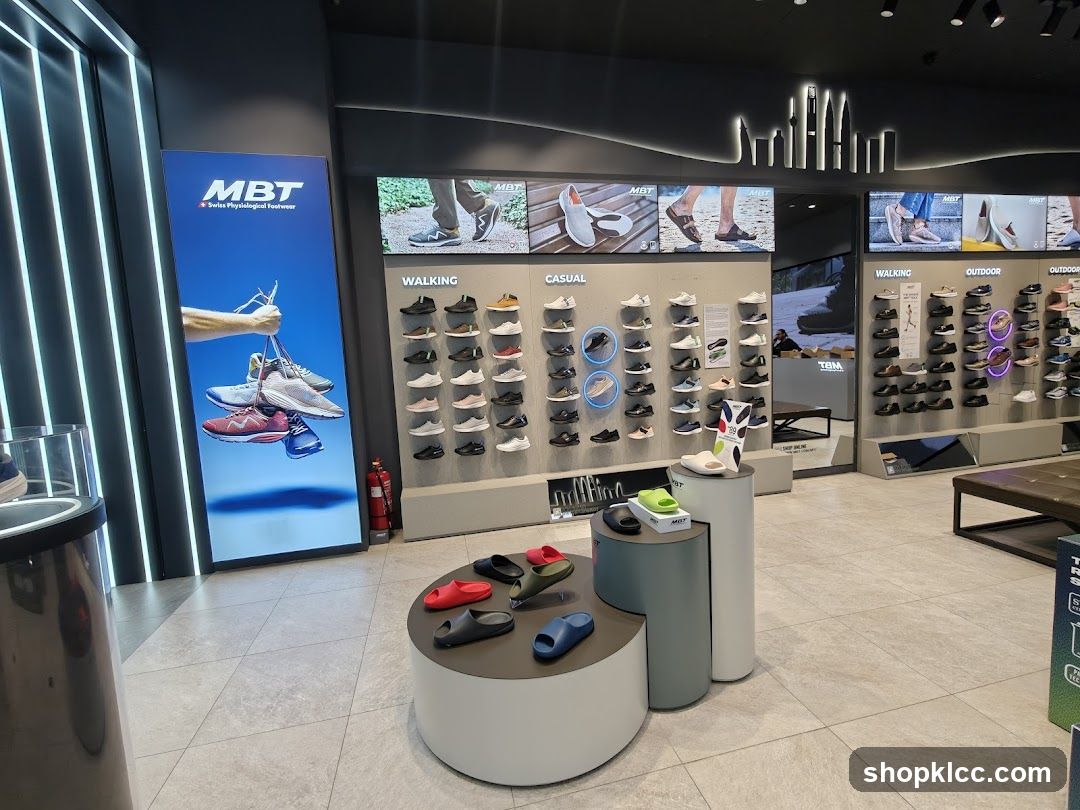 MBT Shoe Store Interior