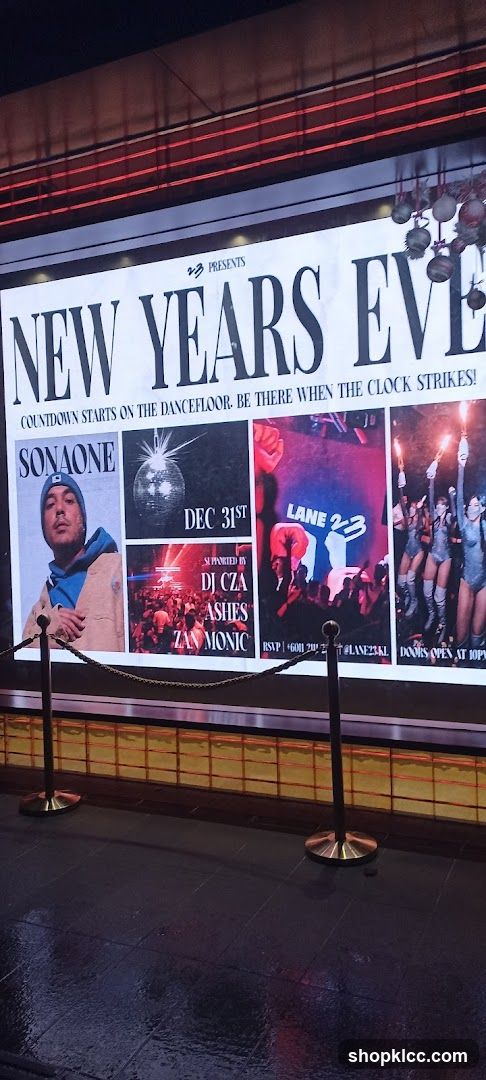New Year's Eve Event Advertisement